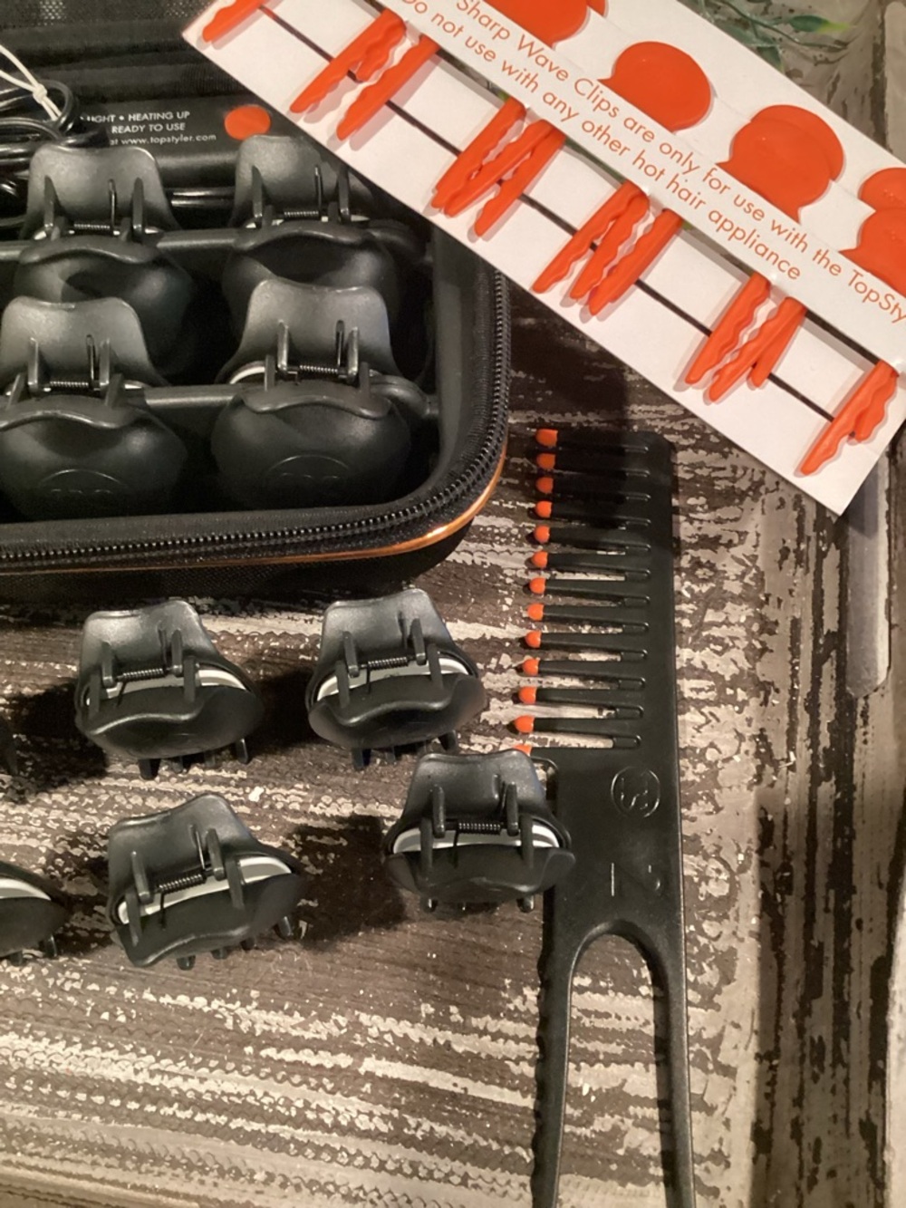 Heated Ceramic Styling Shells - Purple - Picture 8 of 16